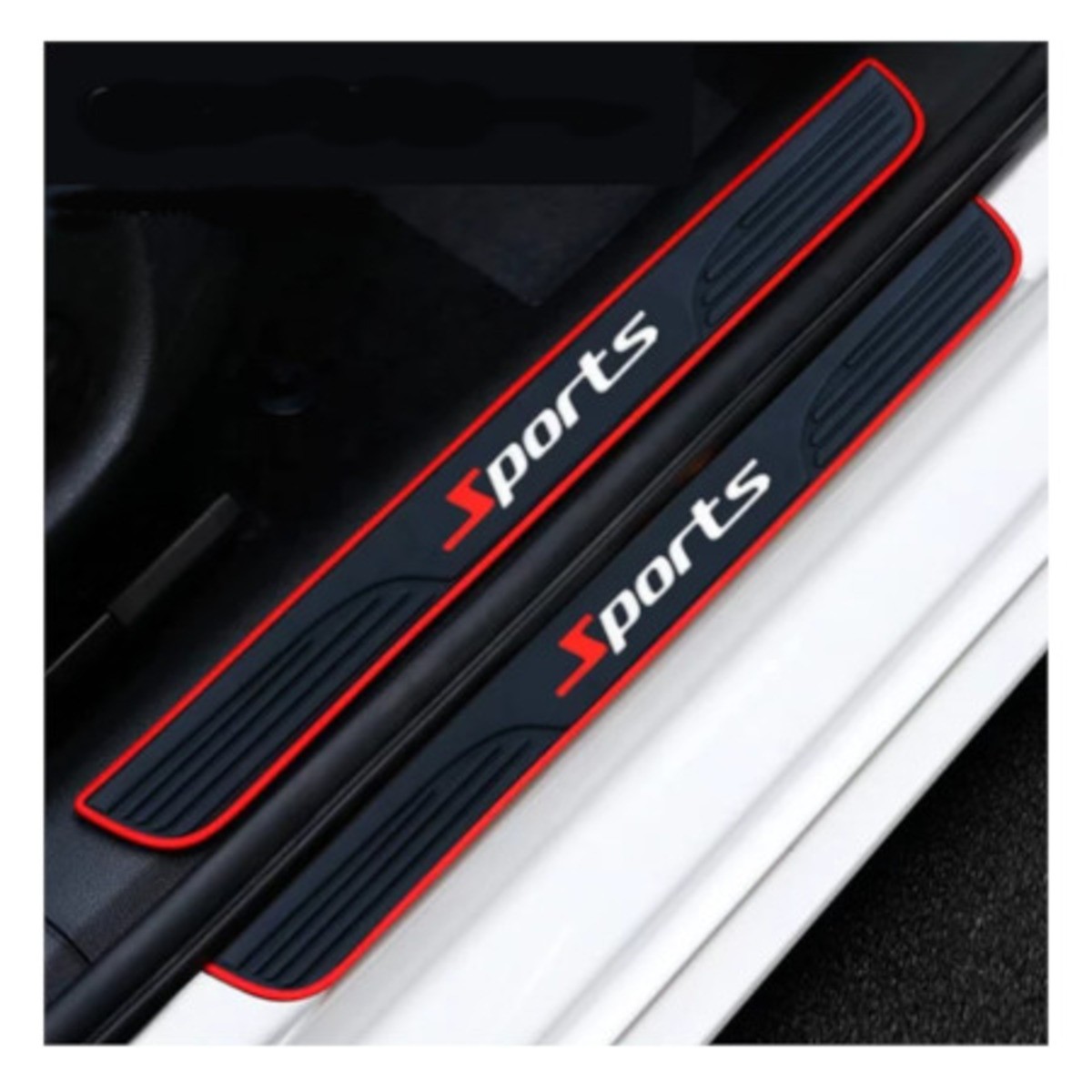 4PCS DOOR SILL PROTECTOR CAR TRIM