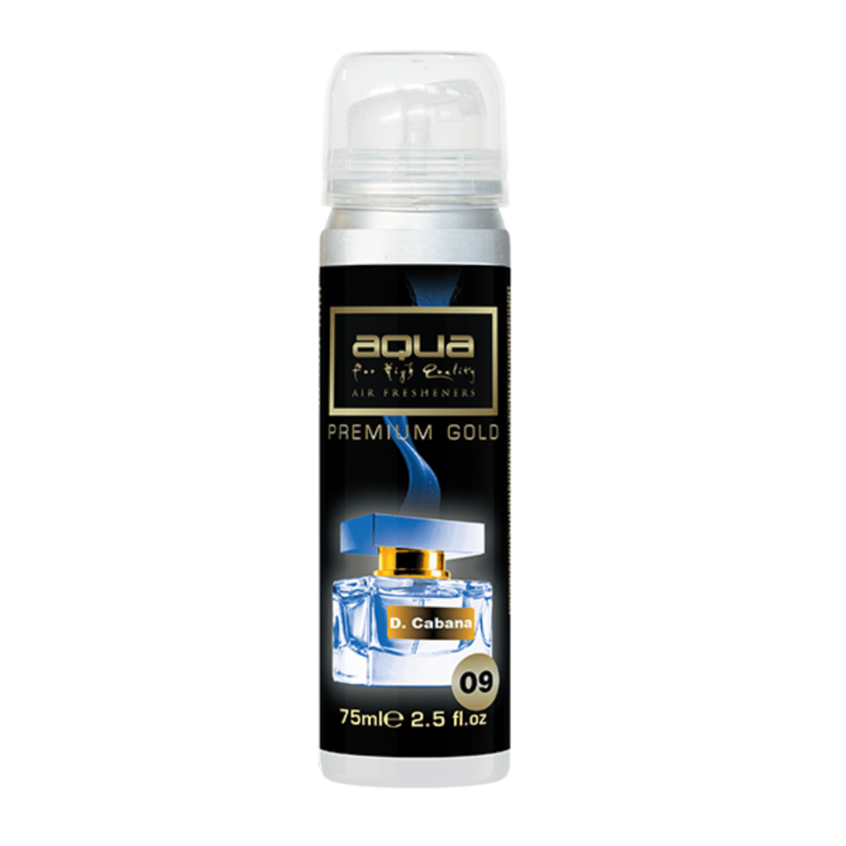 AQUA PREMIUM GOLD D. CABANA SPRAY - ΑΡΩΜΑΤΙΚΟ ΑΥΤΟΚΙΝΗΤΟΥ 75ML
