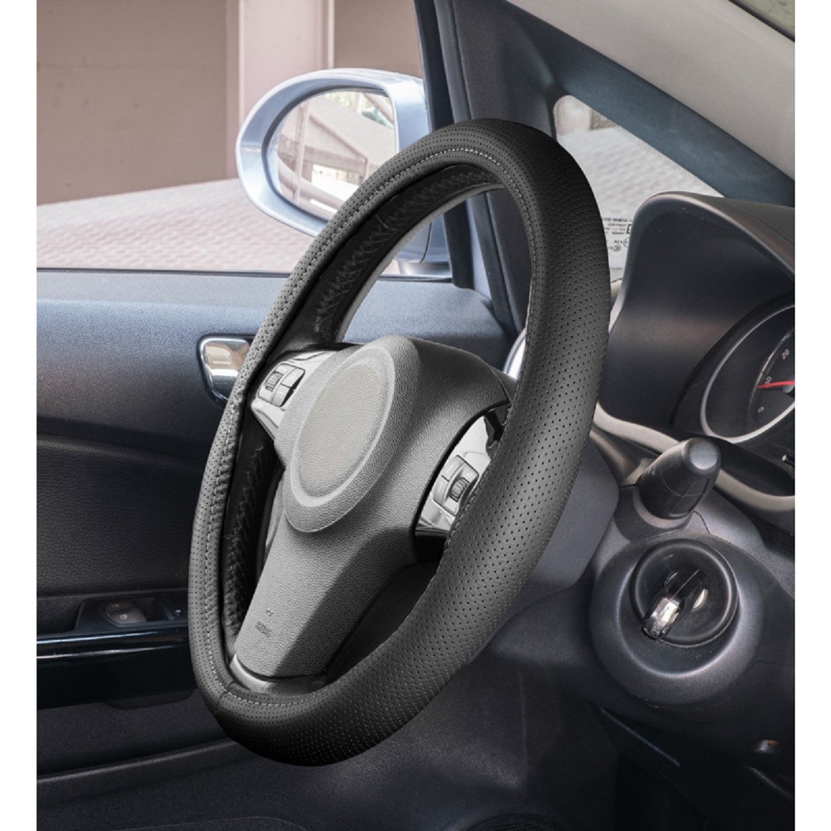 ΚΑΛΥΜMA ΤΙΜΟΝΙΟΥ ARISTON LEATHER FEELING ΓΚΡΙ MEDIUM