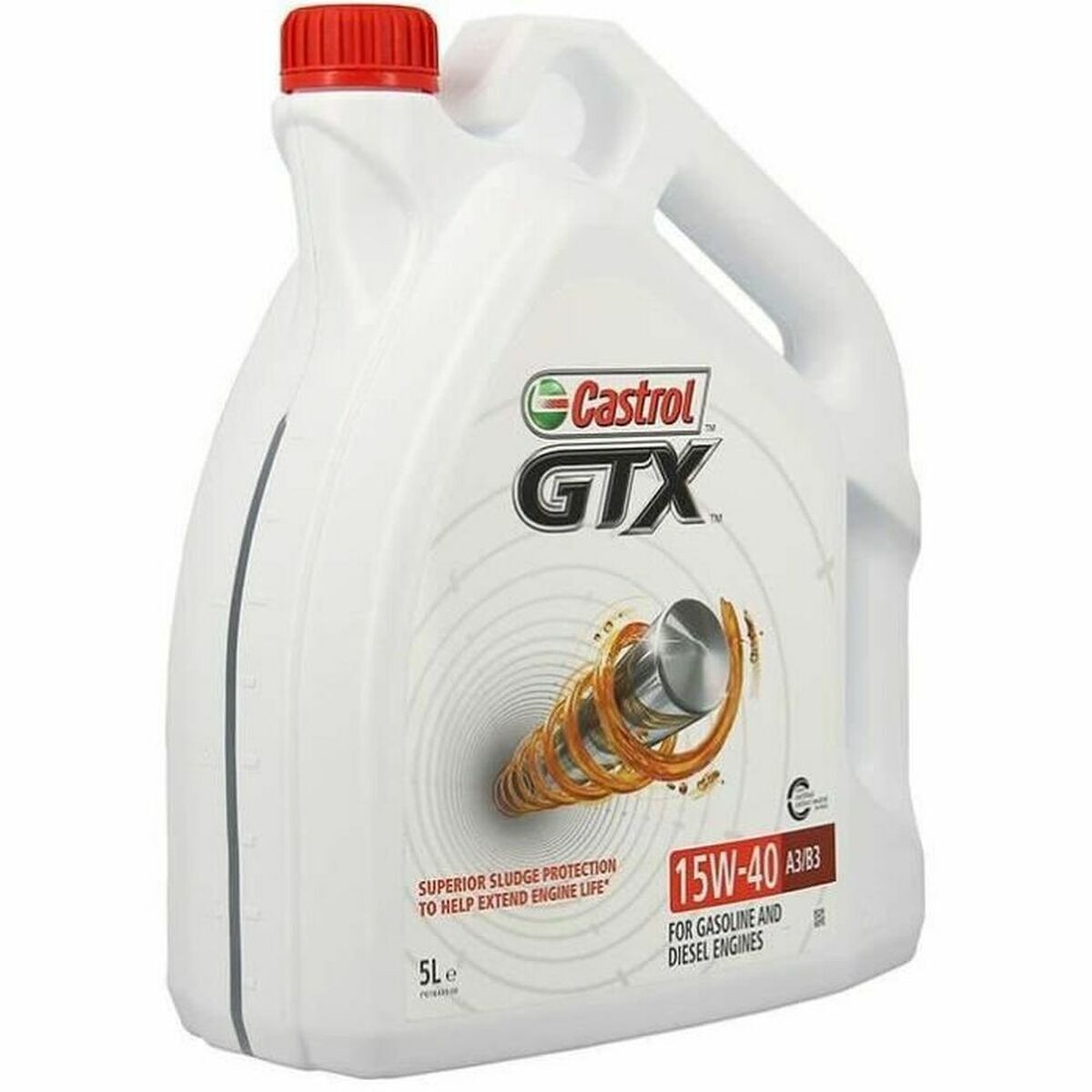 CASTROL ΛΑΔΙ ΑΥΤΟΚΙΝΗΤΟΥ GTX 15W-40 ΓΙΑ ΚΙΝΗΤΗΡΕΣ DIESEL 5LT