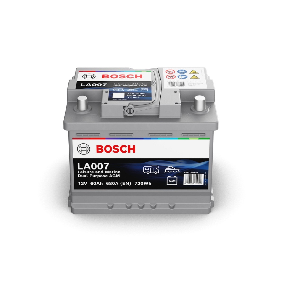 ΜΠΑΤΑΡΙΑ  - BOSCH DUAL PURPOSE AGM 680A 