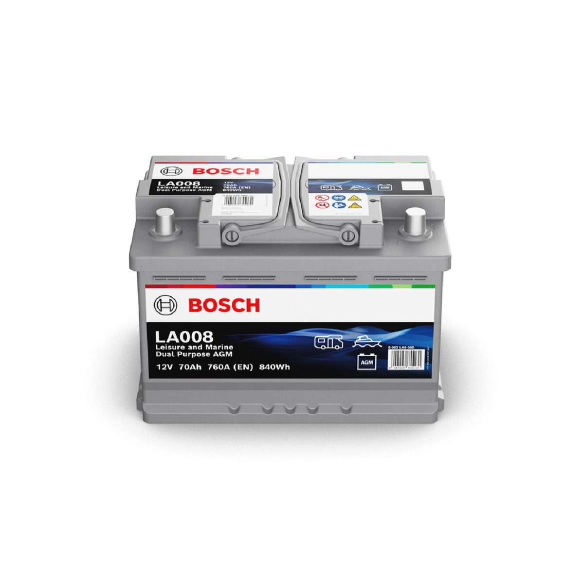 ΜΠΑΤΑΡΙΑ - BOSCH DUAL PURPOSE AGM 760A 