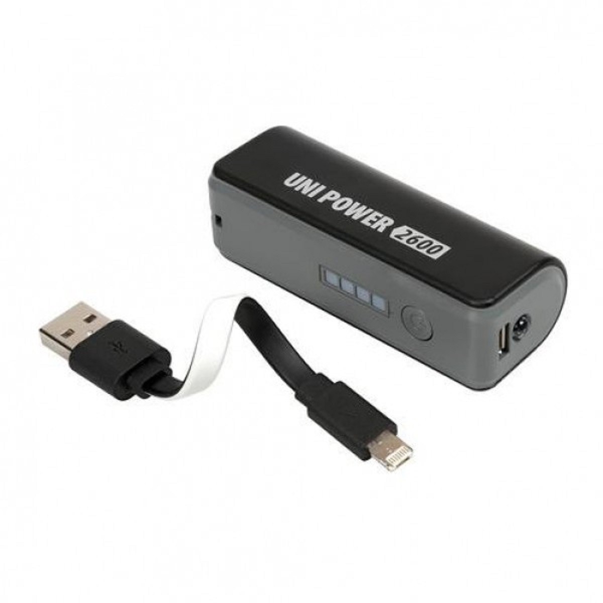 POWER PACK 2600mAh ΜΕ ΚΑΛΩΔΙΟ ΓΙΑ APPLE ΚΑΙ ANDROID LAMPA 