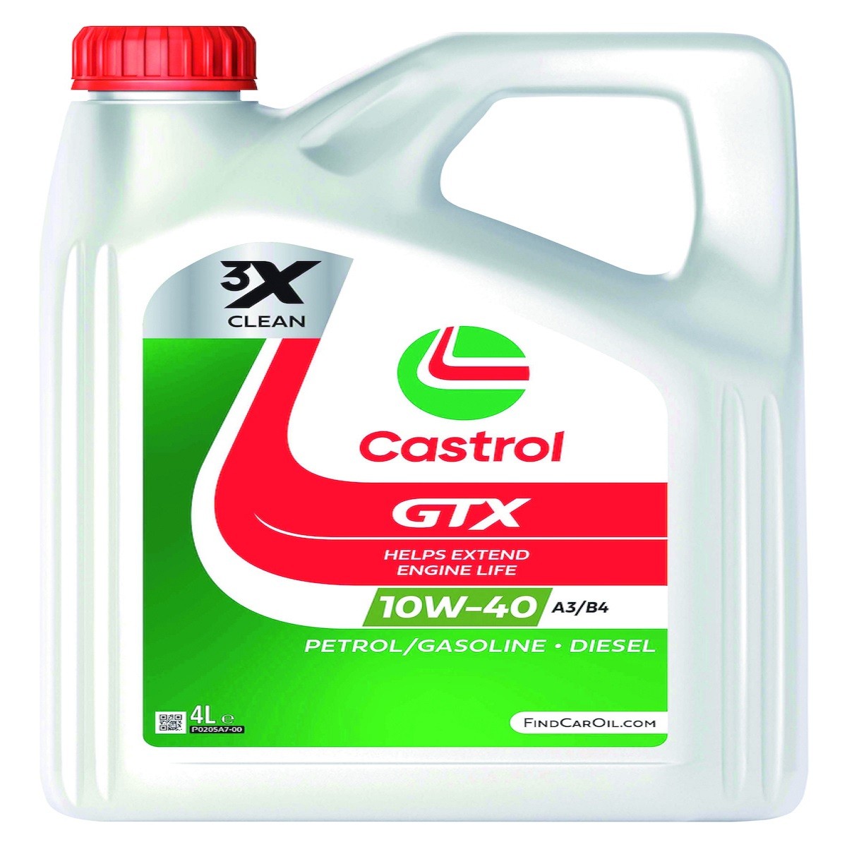 CASTROL ΛΑΔΙ ΑΥΤΟΚΙΝΗΤΟΥ GTX ULTRACLEAN 10W-40 A3/B4 4LT