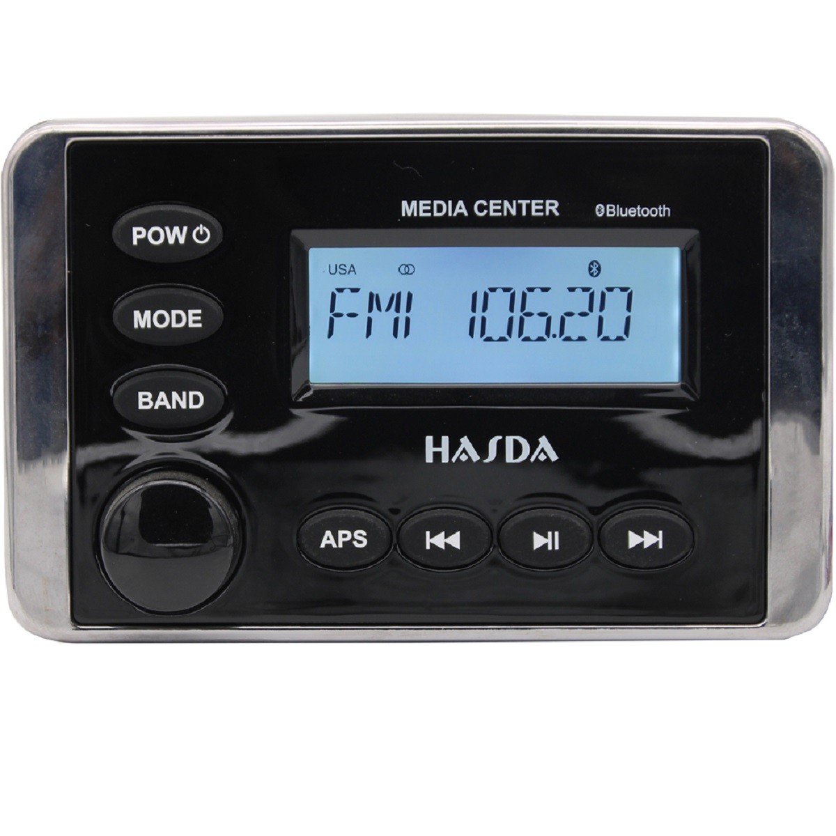 ΠΗΓΗ ΗΧΟΥ 4X50W ΜΕ ΡΑΔΙΟΦΩΝΟ/USB/BLUETOOTH HASDA 