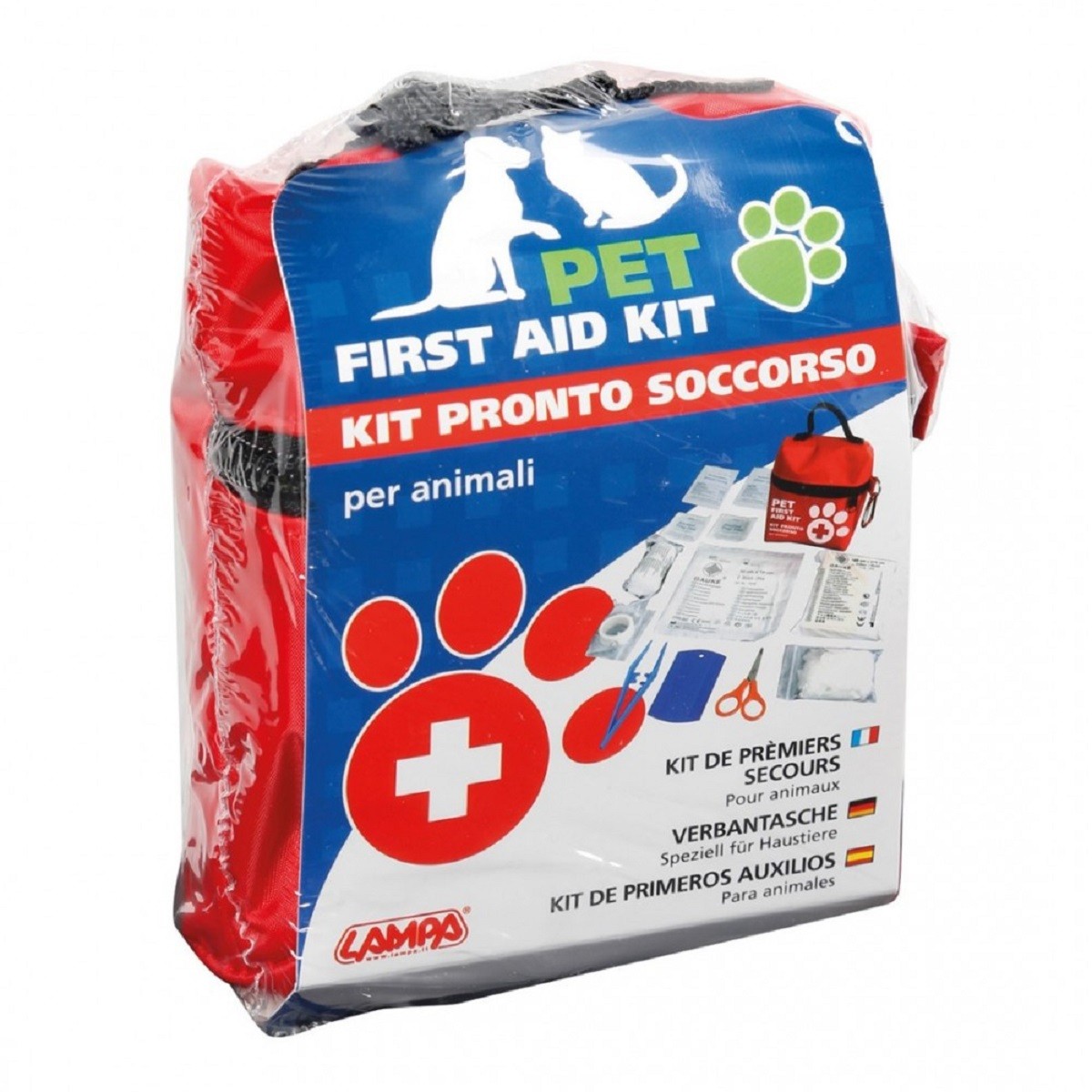 ΦΑΡΜΑΚΕΙΟ ΜΙΚΡΩΝ ΖΩΩΝ ΚΙΤ ΠΡΩΤΩΝ ΒΟΗΘΕΙΩΝ PET FIRST AID KIT LAMPA