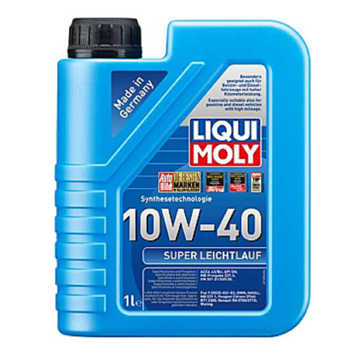 ΛΑΔΙ ΑΥΤΟΚΙΝΗΤΟΥ SUPER LEICHTLAUF 10W-40 LIQUI MOLY 1L