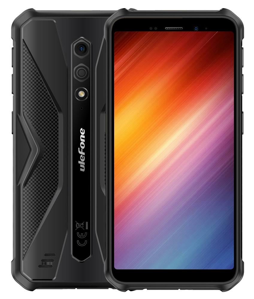 ULEFONE smartphone Armor X12 Pro, 5.45", 4/64GB, 4860mAh, IP68/IP69K, μαύρο