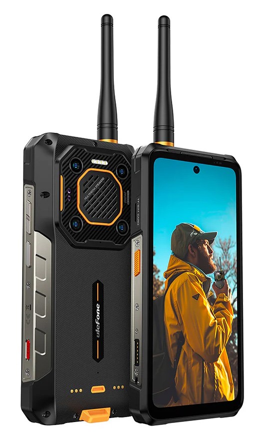 ULEFONE smartphone Armor 26 Ultra Walkie-Talkie, 6.78", 12/512GB, 5G, 15600mAh, IP68/IP69K, μαύρο