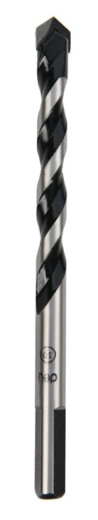 DELI σετ τρυπάνια DH-BWZ010-E1 για τοίχο/μέταλλο/ξύλο, 45# YG6X, 10x120mm, τρίπλευρο, 5τμχ