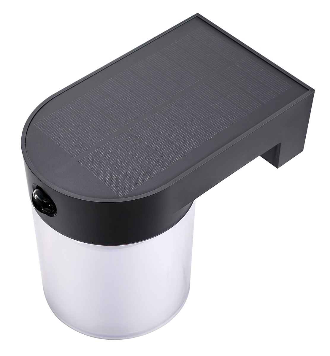 POWERTECH LED ηλιακό φωτιστικό PT-1520 με αισθητήρα κίνησης, 4W, 2000mAh, μαύρο