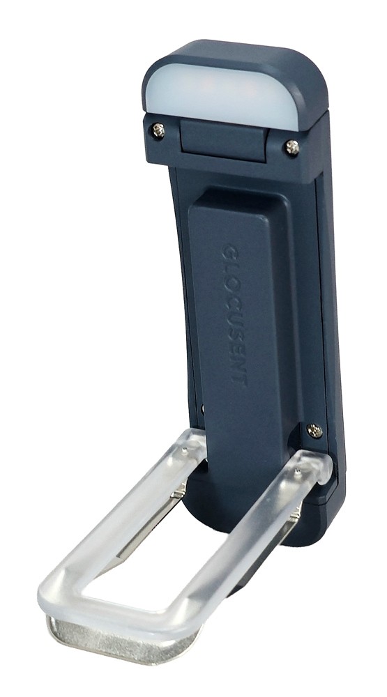 GLOCUSENT LED φακός διαβάσματος GLCSNTBL307, επαναφορτιζόμενος, έως 28lm, σκούρο μπλε