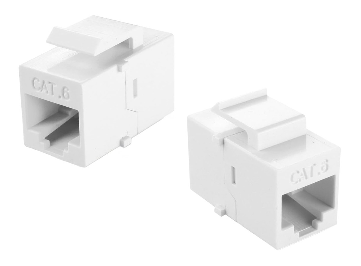 POWERTECH Keystone module RJ45 CAB-N452, CAT 6 UTP, λευκό