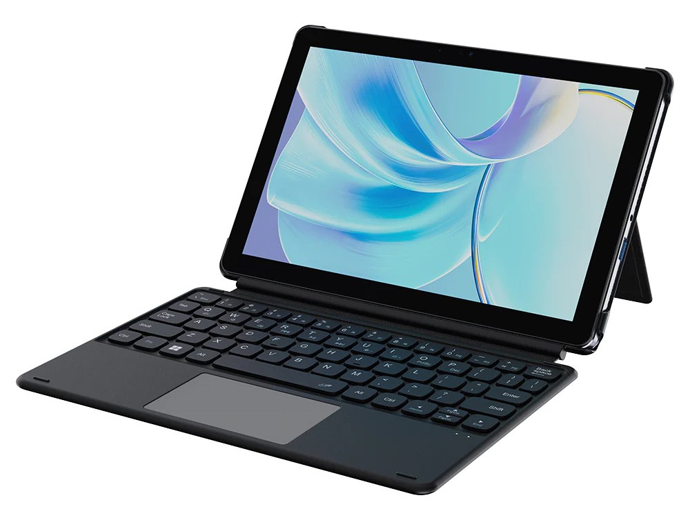 CHUWI tablet Hi10 X2 με πληκτρολόγιο, 10.1", 8/256GB, Windows 11 Home, 3400mAh, γκρι