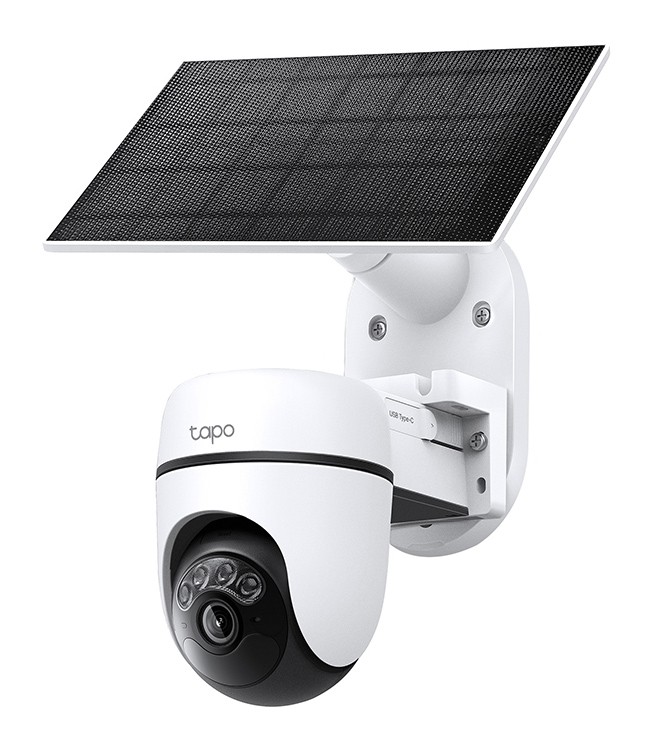 TP-LINK smart ηλιακή κάμερα Tapo C610 KIT, 2K/3MP, WiFi, PTZ, SD, IP65, EU/1.0