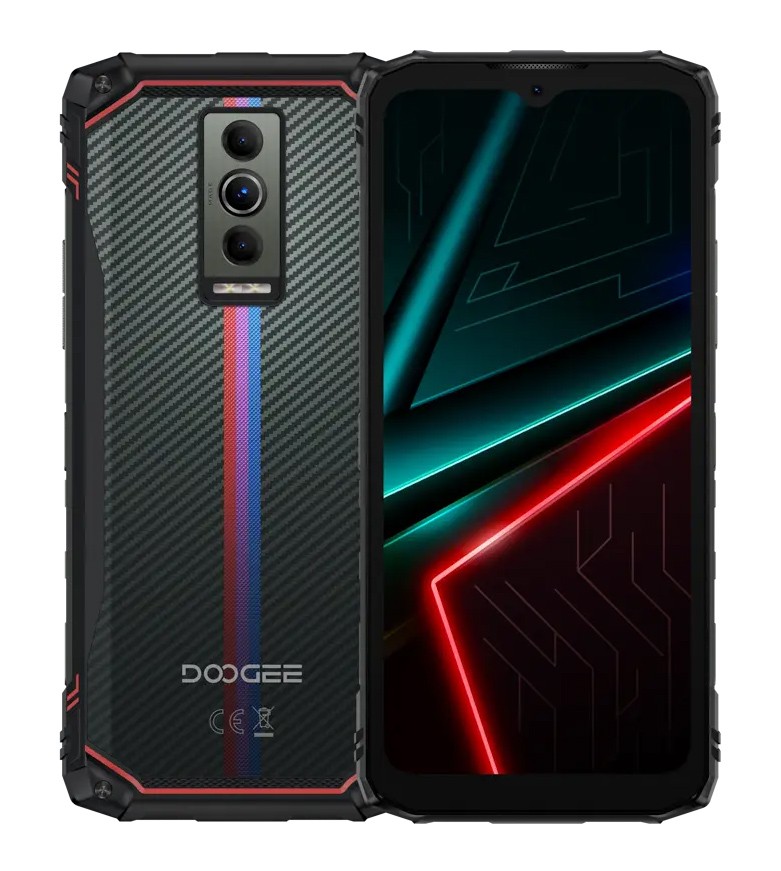 DOOGEE smartphone Blade 10 Energy, 6.56", 4/128GB, 6150mAh, IP68/IP69K/MIL-STD-810H, μαύρο
