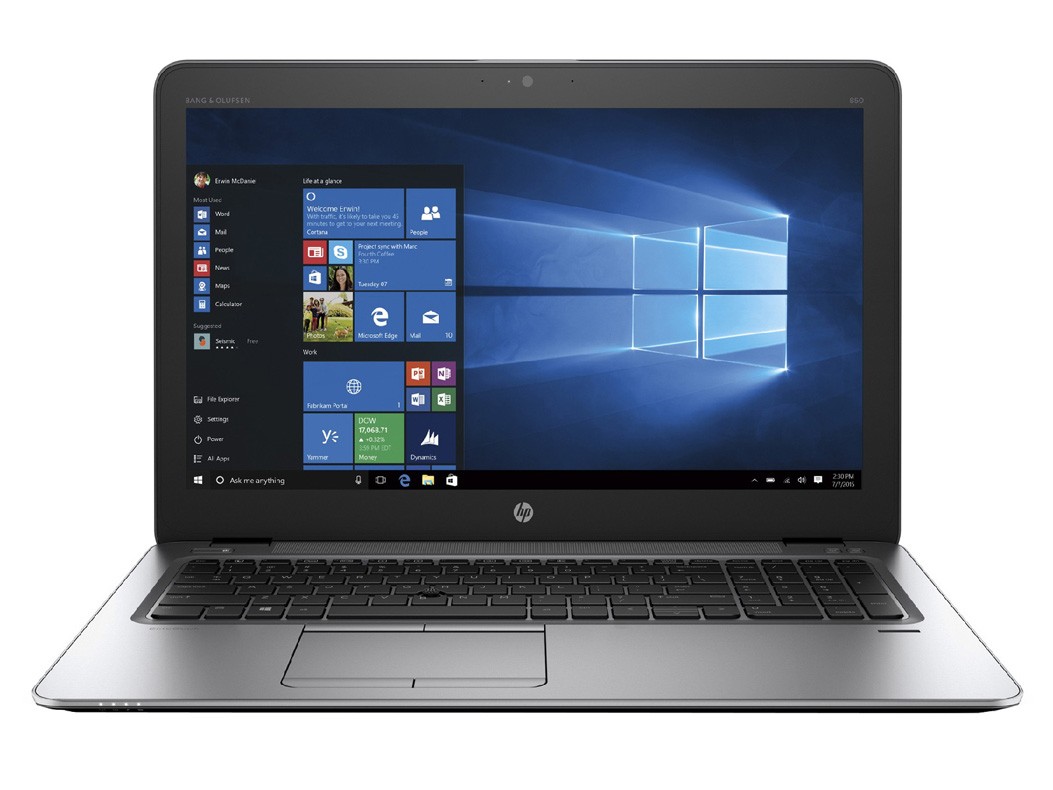 HP Laptop EliteBook 850 G3, Refurbished Grade A, i5-6200U, 8/128GB M.2, 15.6", Cam, HD Graphics 520, FreeDOS