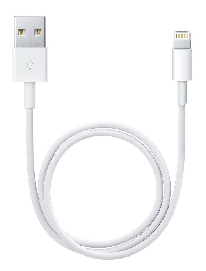 FOXCONN καλώδιο Lightning σε USB MD818ZM/A, 1m, λευκό