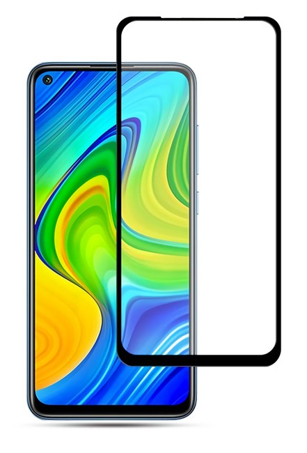 POWERTECH Tempered Glass 5D, full glue, για Xiaomi Redmi 10X 4G, μαύρο