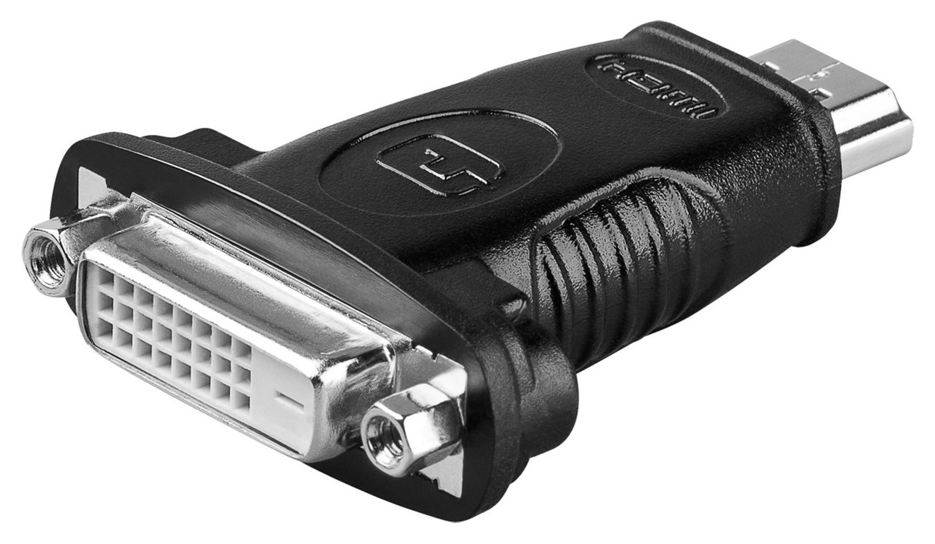 GOOBAY αντάπτορας HDMI σε DVI-D Dual-Link 68098, μαύρος