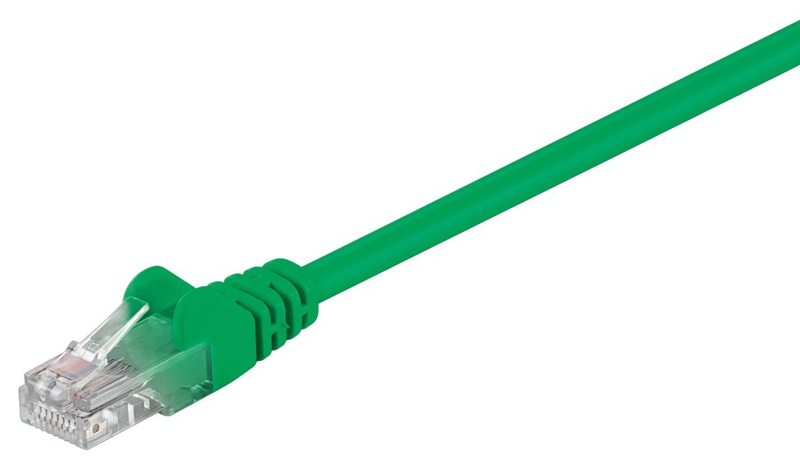 GΟOBAY καλώδιο δικτύου 68358, CAT 5e U/UTP, CCA, PVC, 2m, πράσινο