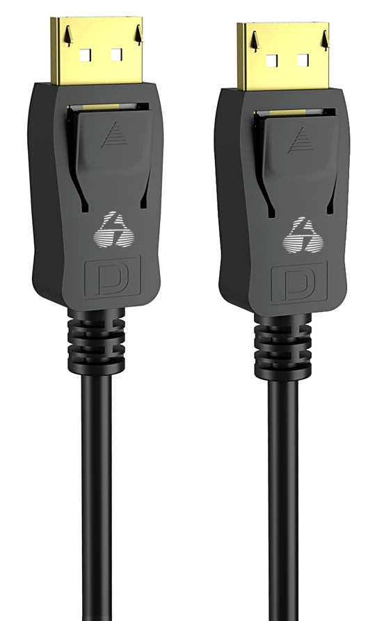 POWERTECH καλώδιο DisplayPort 1.2V CAB-DP049, copper, 4K/60Hz, 5m, μαύρο