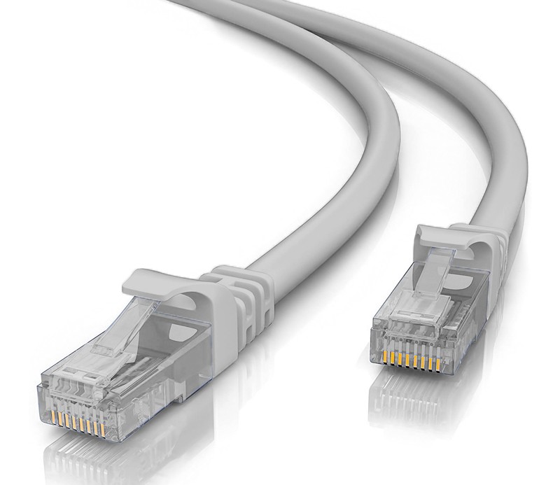 POWERTECH καλώδιο δικτύου CAB-N247, Cat 5e U/UTP, copper, 0.25m, γκρι