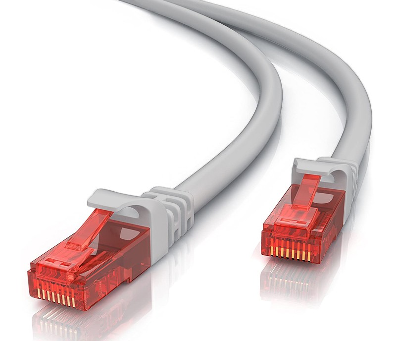 POWERTECH καλώδιο δικτύου CAB-N270, Cat 6 U/UTP, copper 24AWG, 5m, γκρι