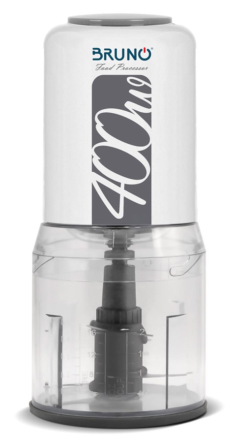 BRUNO πολυκόπτης BRN-0088, 2 ταχύτητες, 400W, 500ml, 4 λεπίδες, λευκός