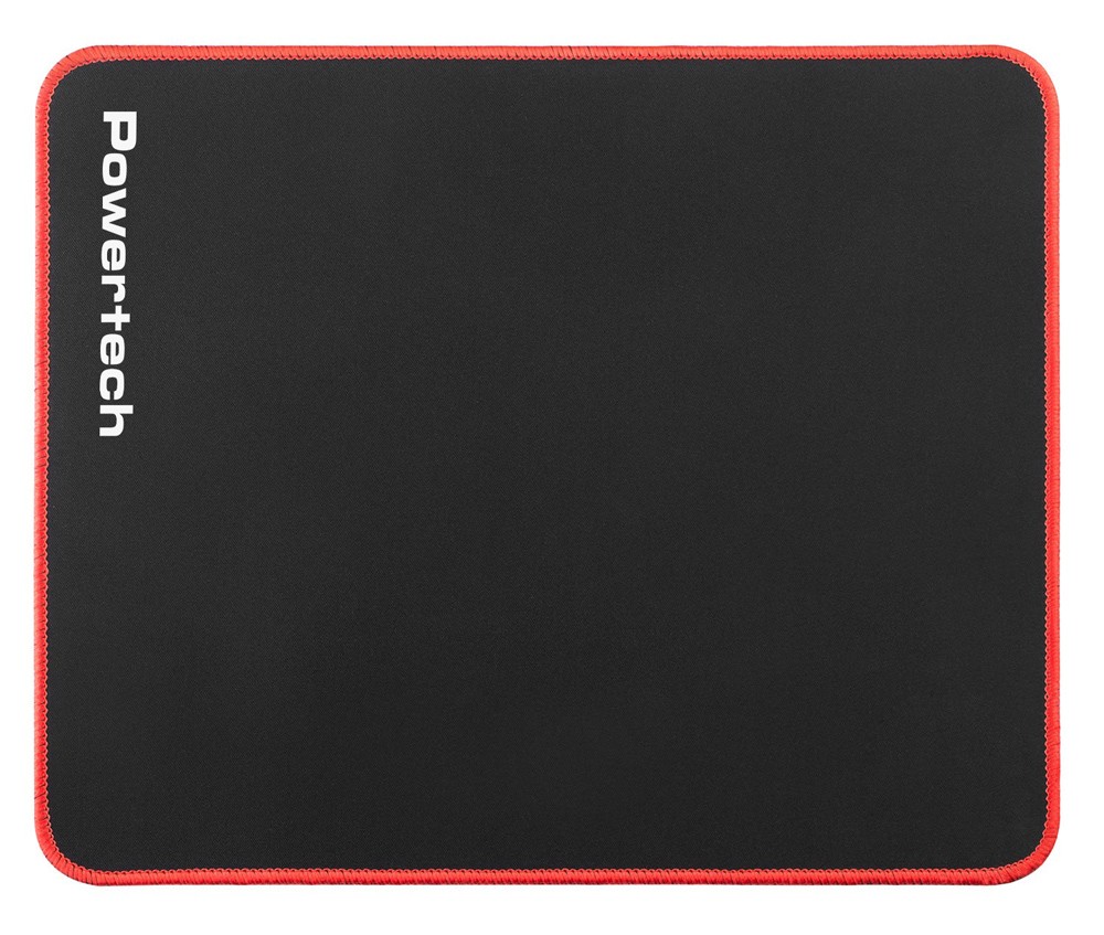 POWERTECH gaming mouse pad PT-1282, 30x25x0.3cm, μαύρο