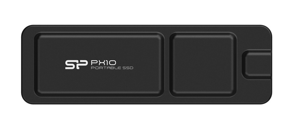 SILICON POWER εξωτερικός SSD PX10, 1TB, USB 3.2, 1050-1050MB/s, μαύρος