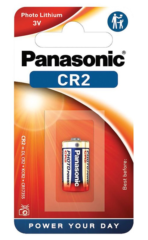 PANASONIC μπαταρία λιθίου, CR2, 3V, 1τμχ
