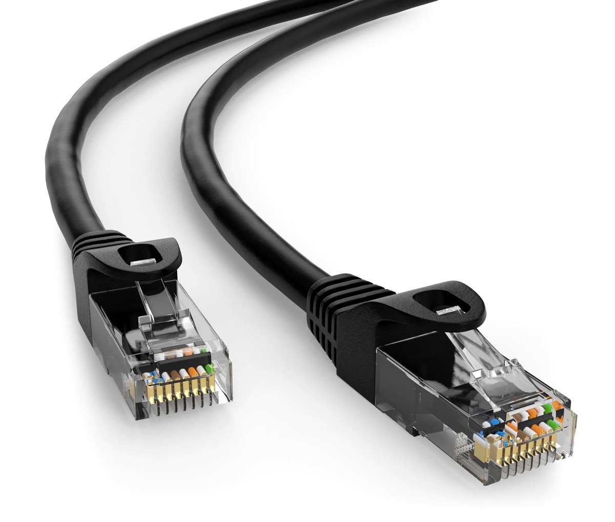 POWERTECH καλώδιο δικτύου CAB-N403, Cat 6 U/UTP, CCA, 250Hz, 1m, μαύρο