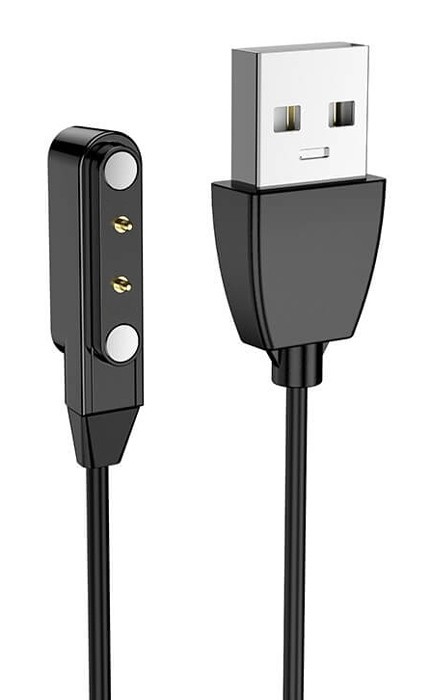 ZEBLAZE USB καλώδιο φόρτισης για smartwatch Btalk 3 Pro, μαύρο