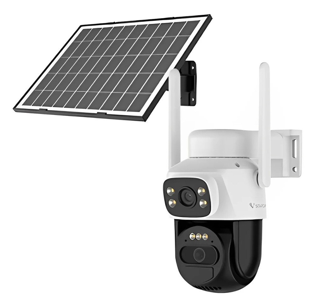 VSTARCAM smart ηλιακή κάμερα BG622DR, dual lens, 2MP, 4G, SD, PTZ, IP66