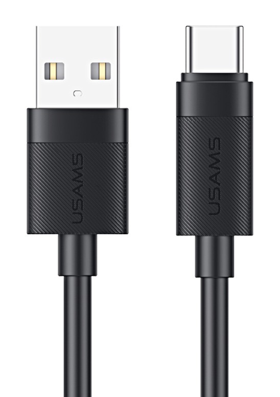 USAMS καλώδιο USB-C σε USB SJ777, 3A, 480Mbps, 1m, μαύρο
