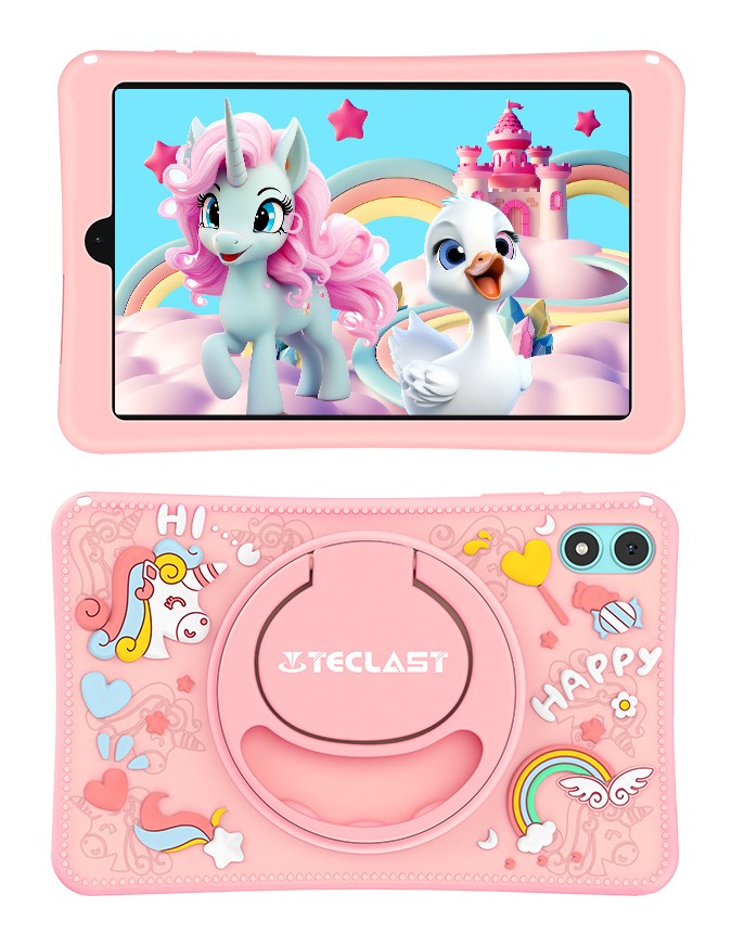 TECLAST tablet P85 Kids, 8", 3/64GB, Android 15, 5000mAh, ροζ