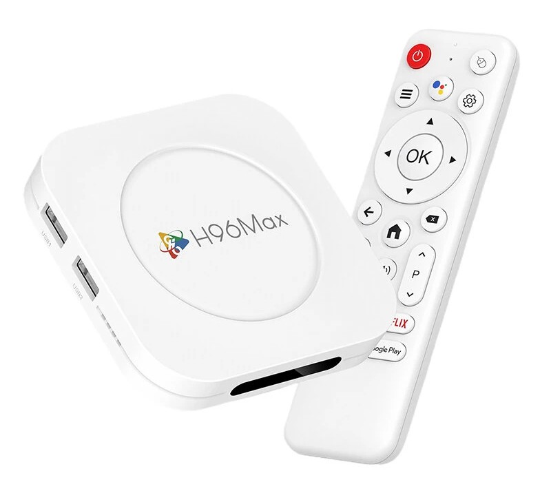 H96 MAX TV Box M1 Plus, 8K, 4/32GB, WiFi 6, Bluetooth, Android 14