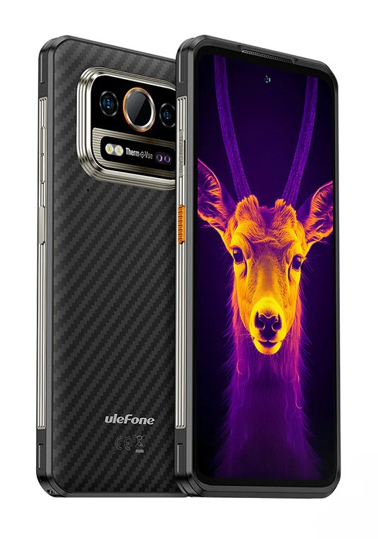 ULEFONE smartphone Armor 25T Pro, 6.78", 8/256GB, 5G, 6500mAh, IP68/IP69K/MIL-STD-810H, μαύρο