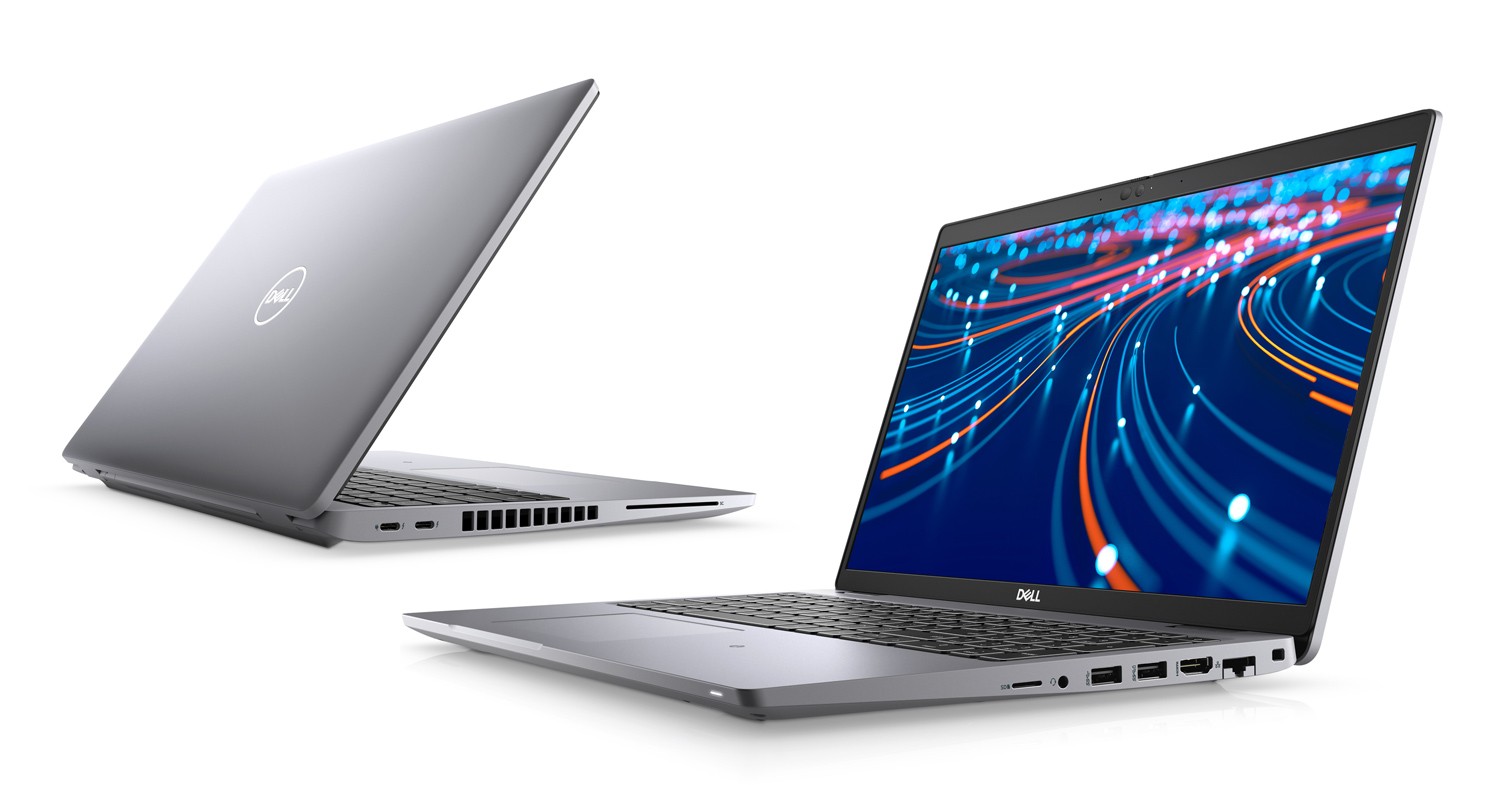 DELL Laptop Latitude 5520, Factory Refurbished Grade A, i5-1145G7, 16/256GB SSD, 15.6", Cam, Integrated Graphics, Windows 10 Pro