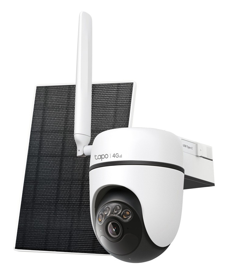 TP-LINK smart ηλιακή κάμερα Tapo C615G KIT, 2K/3MP, 4G, IP65, V1.0