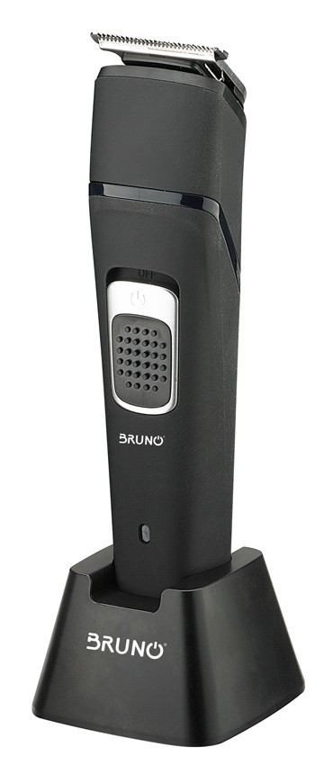 BRUNO κουρευτική μηχανή 4 σε 1 BRN-0023, wet & dry, 6 εξαρτήματα, μαύρη
