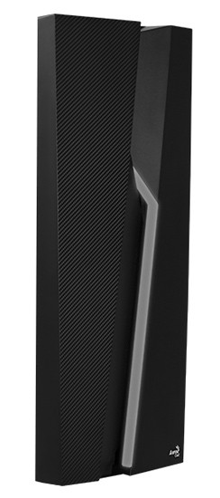 AEROCOOL ανταλ/κo μπροστινό πάνελ για PC case FRGB-G-BK-V1