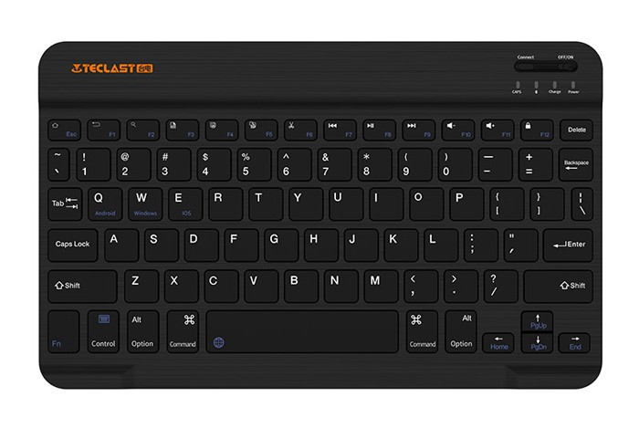 TECLAST ασύρματο πληκτρολόγιο K10, Bluetooth, 25x15cm, μαύρο