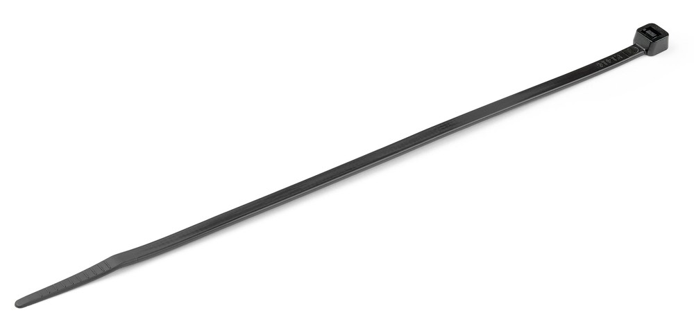 POWERTECH δεματικά καλωδίων TIES-060, 400x4.8mm, μαύρα, 100τμχ