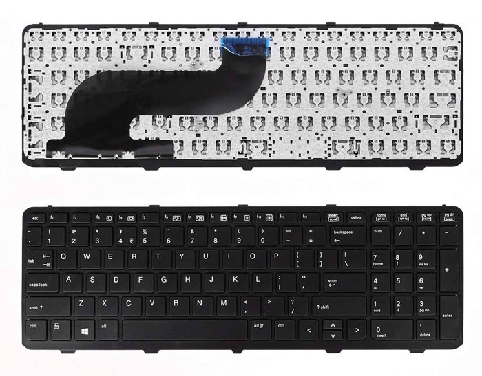 Πληκτρολόγιο για HP Probook 650 G1 KEY-108, μαύρο