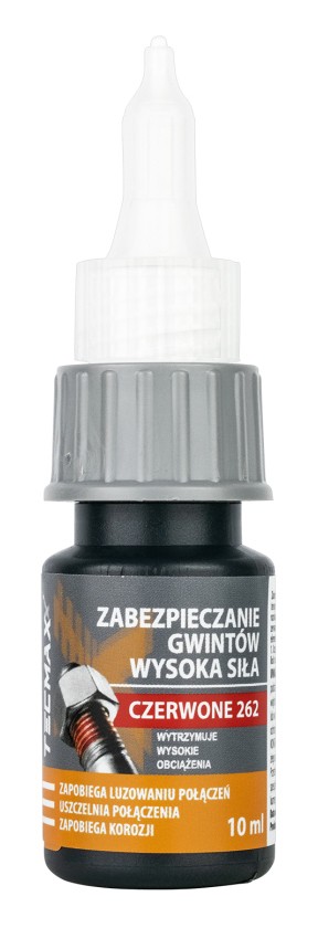 TECMAXX κόλλα Threadlock 14-036, υψηλής αντοχής, 10ml, κόκκινη