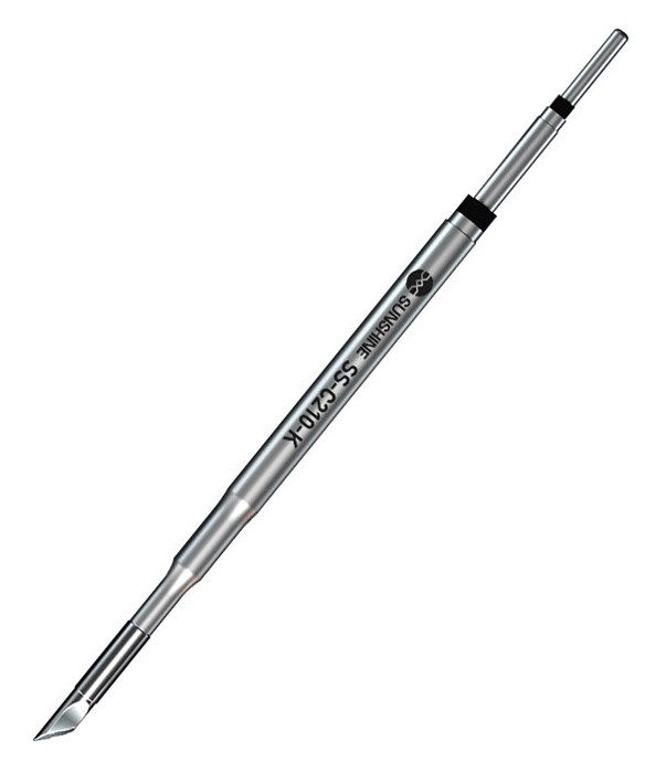 SUNSHINE soldering iron tip SS-C210 τύπου K, για T210, 80mm