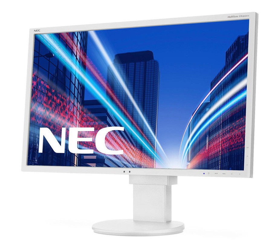 NEC used οθόνη EA223WM LED, 22" 1680x1050, VGA/DVI/DisplayPort, Grade A