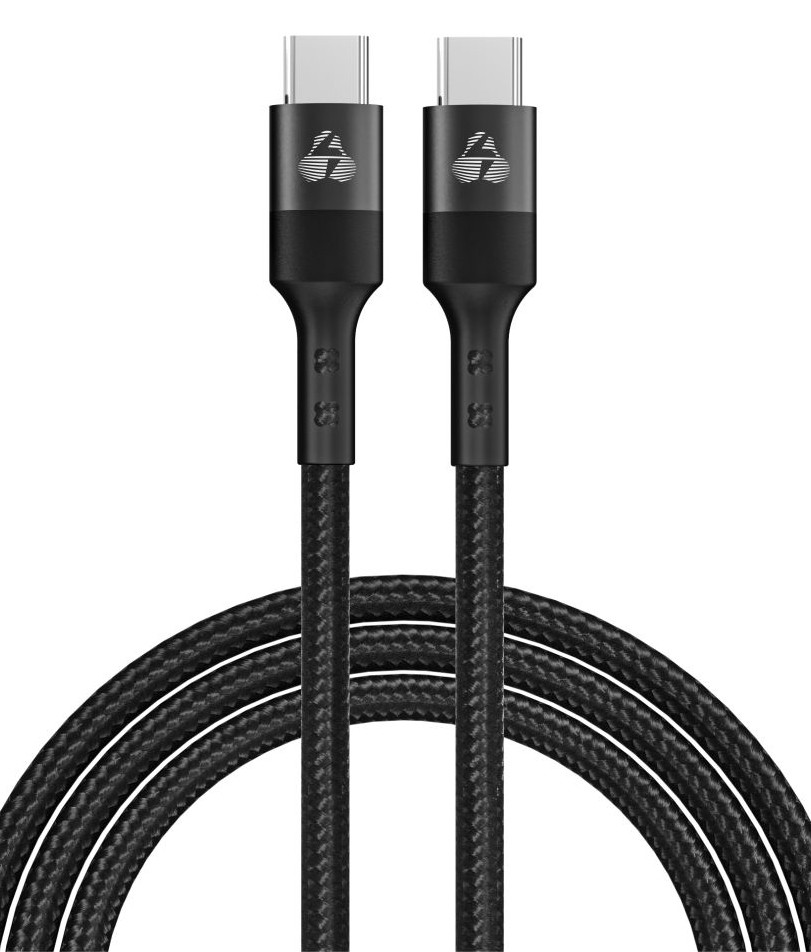 POWERTECH καλώδιο USB-C PTR-0130, PD 60W, copper, 1m, μαύρο